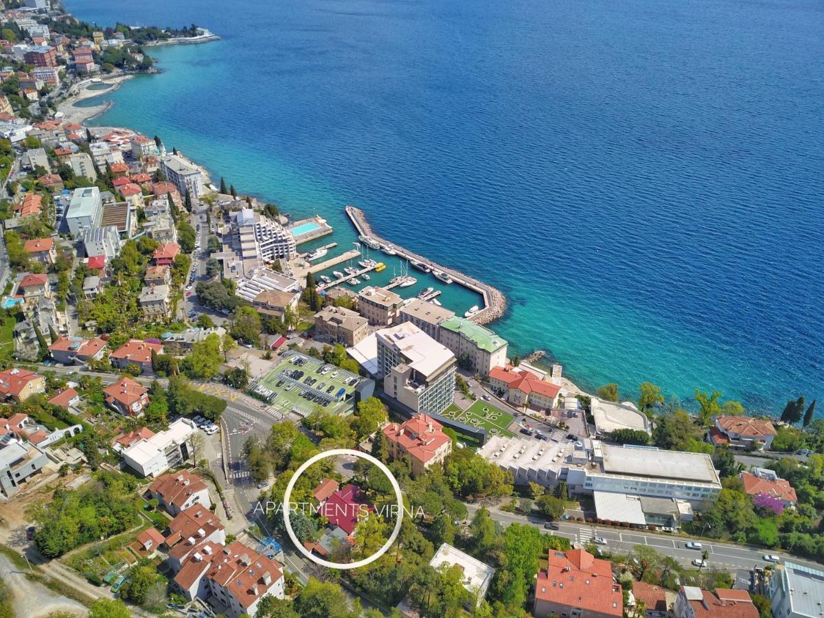 Apartments Virna Opatija Dış mekan fotoğraf